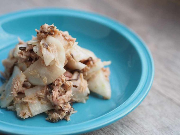 かぶとツナのマリネ