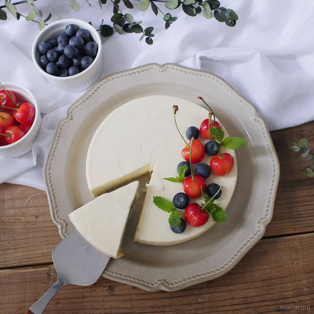 手作りチーズケーキのおすすめレシピ18選！スフレ、レアチーズも♪の画像