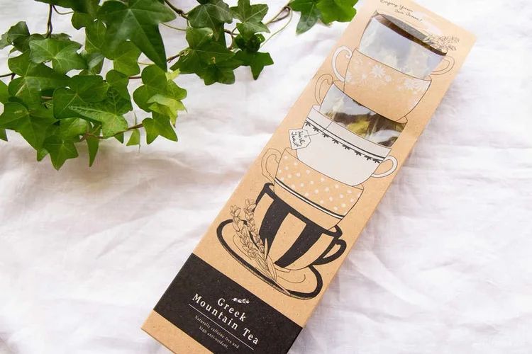 飲めるドライフラワー「グリークマウンテンティー」がギフトにぴったりの画像