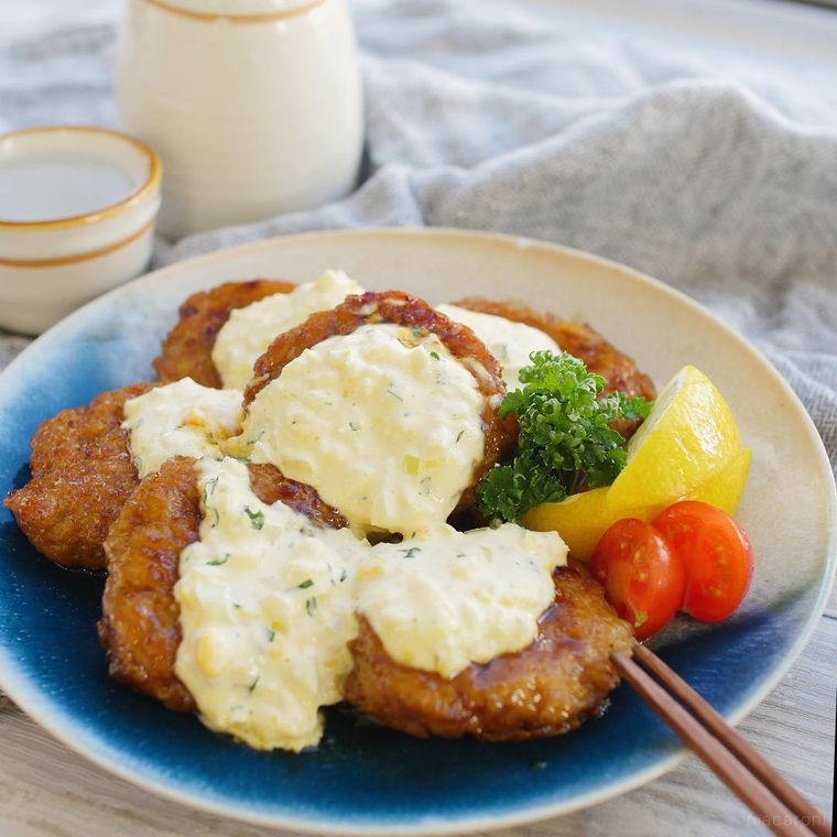 お弁当のおかずにも!豚ひき肉で作る「つくね」の基本レシピ・作り方の画像