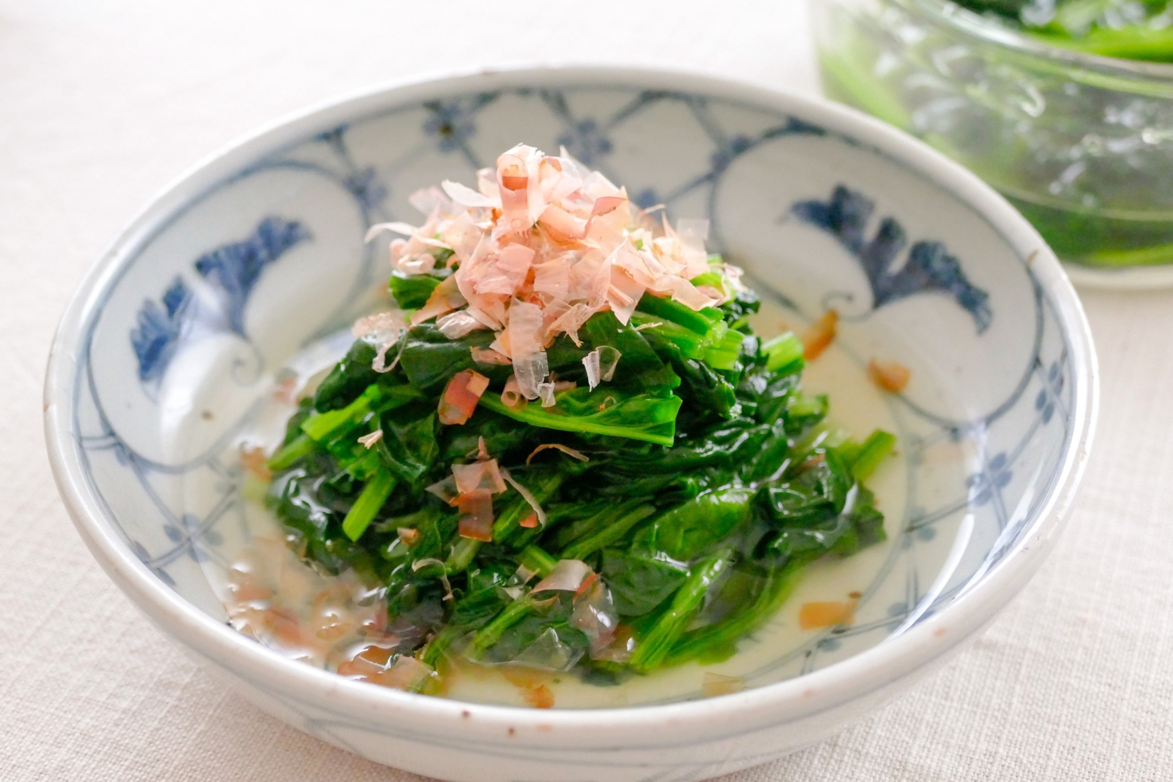 ほうれん草 白 だし