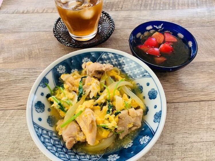 とろ〜りたまごのふわとろ親子煮