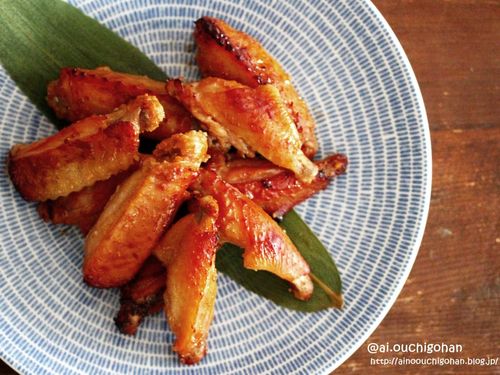 トースターで火を使わない♪漬けて焼くだけ『手羽中の味噌漬け焼き