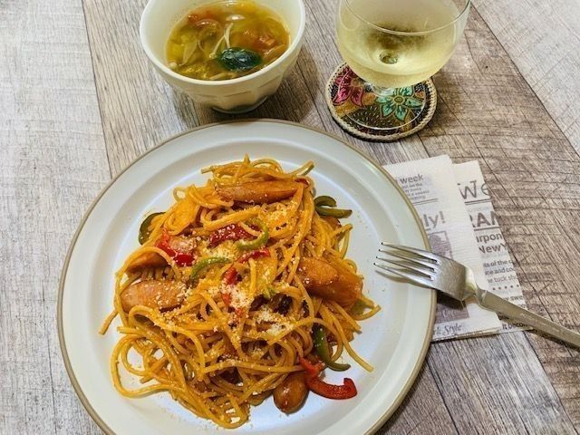 あの隠し味で格段においしく 喫茶店風 ナポリタン の作り方 レシピ Macaroni