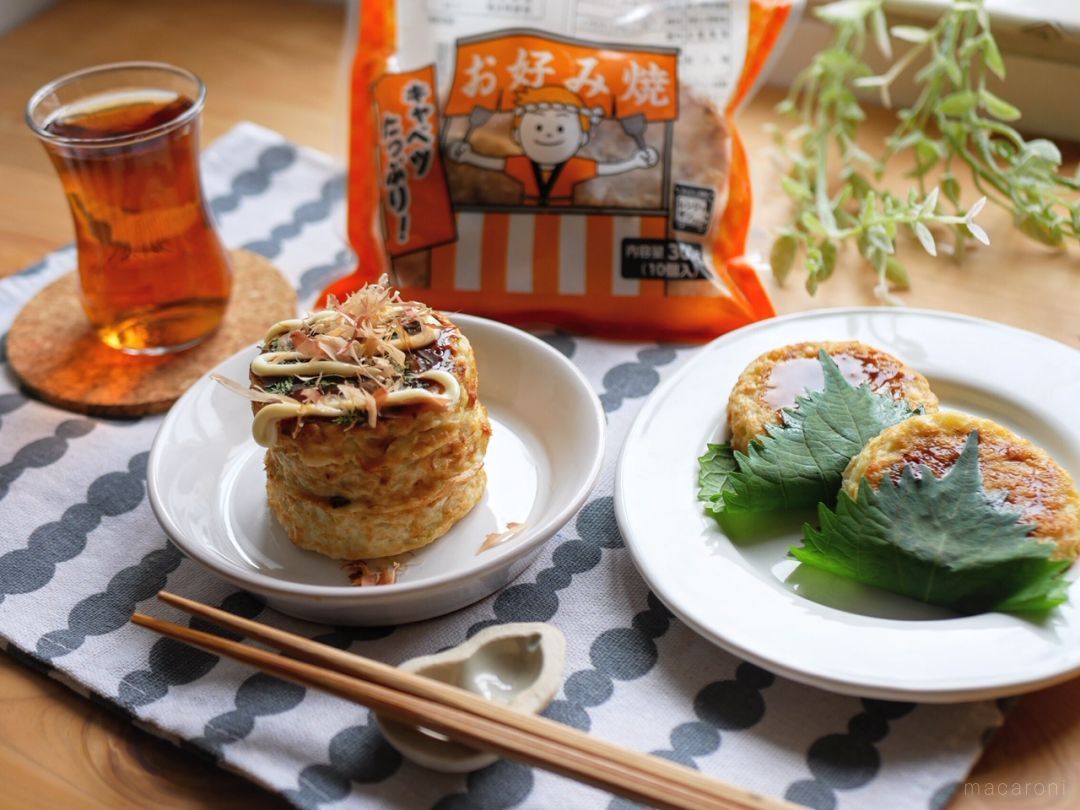 フライパンで焼くだけ！業務スーパー「ミニお好み焼き」はおやつだけ