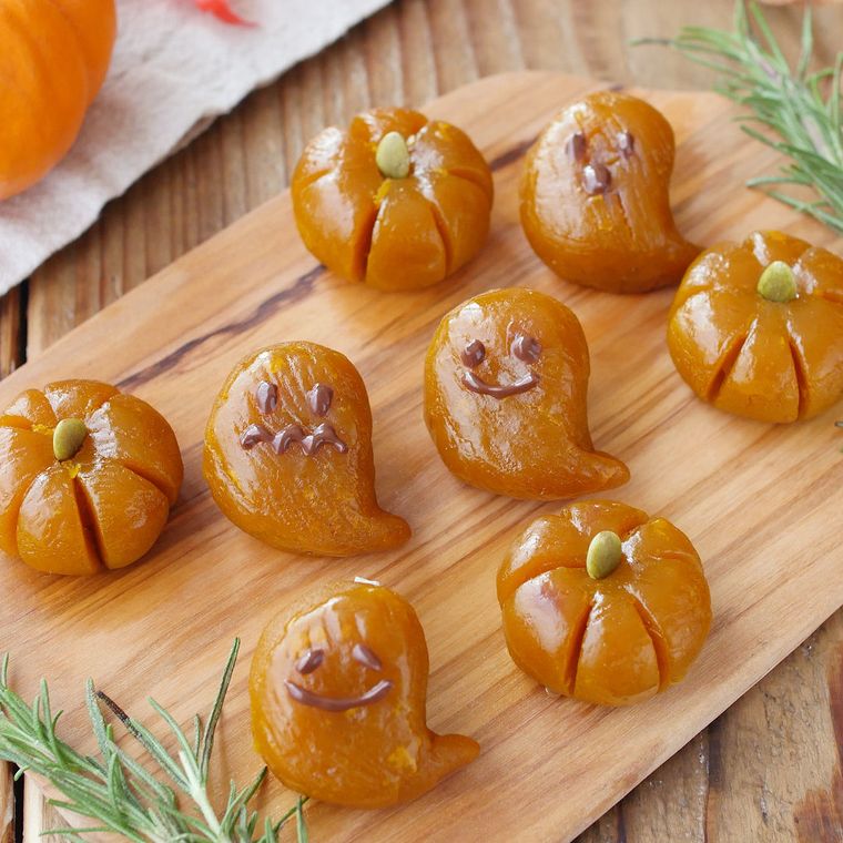 かぼちゃで作るスイートパンプキンの作り方・レシピスイートポテト風