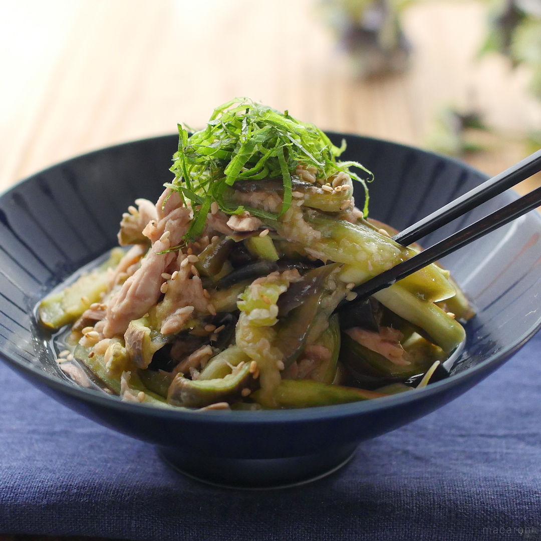 じゅわっとお出汁があふれ出す！「なすの煮浸し」＆副菜レシピ5選の画像