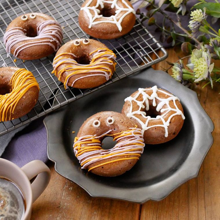 ハロウィンにおすすめ焼きココアドーナツ