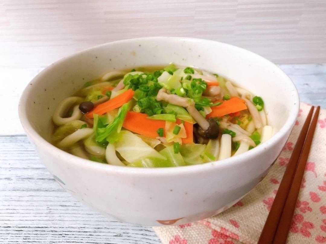 ホッと温まる。具だくさん「野菜うどん」の作り方・レシピ - macaroni