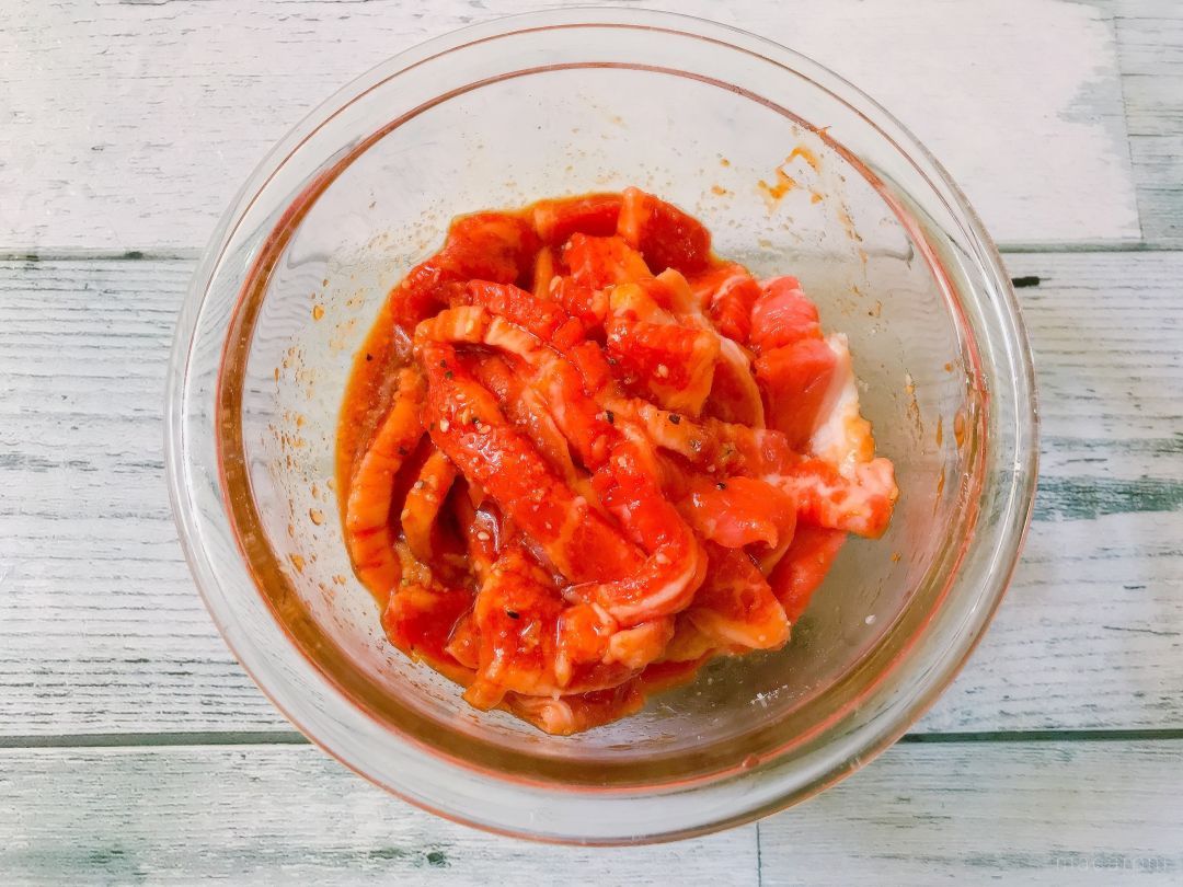 フライパンでパパッと完成！簡単「ビビンバ」の作り方・レシピの画像