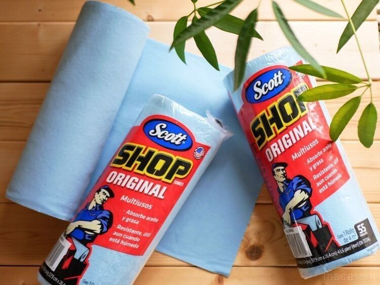 スコットショップタオルを並べたところ