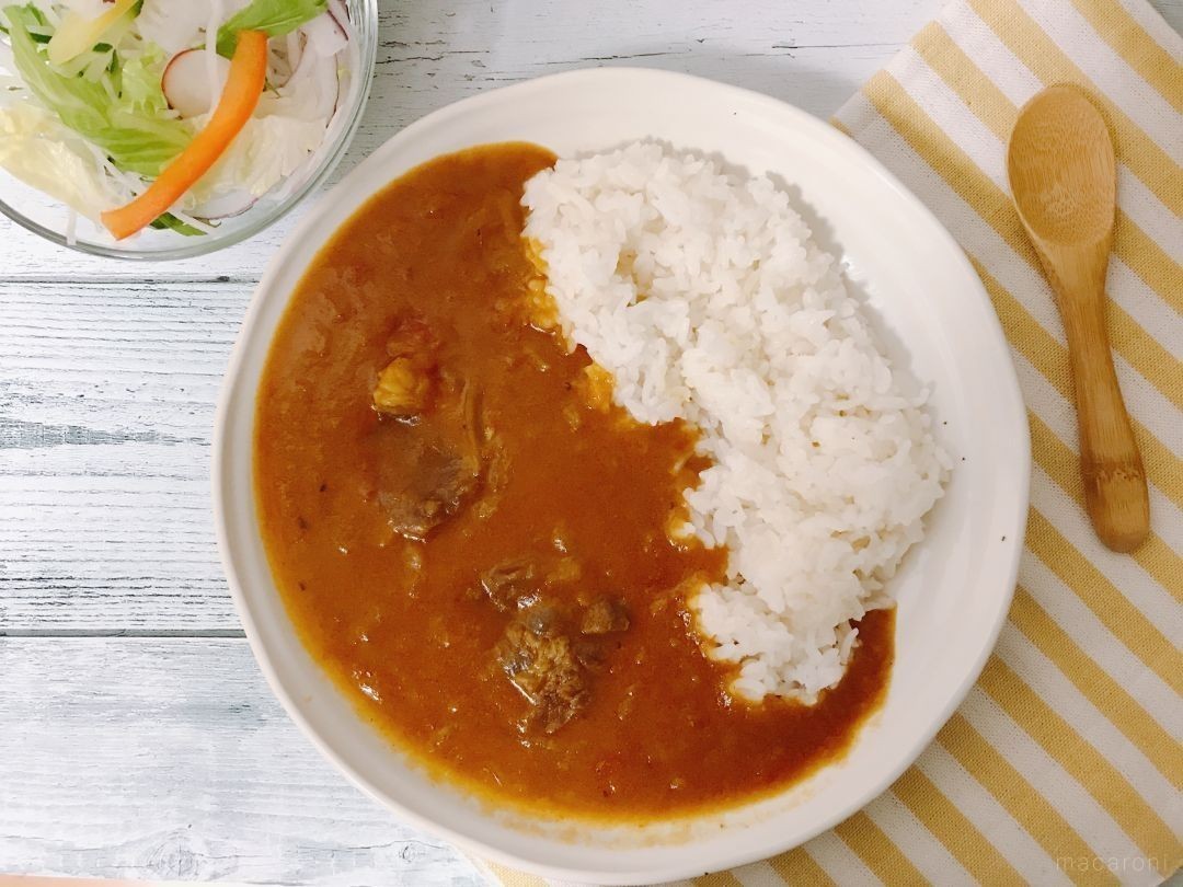 カレー粉で甘辛！「インディアンカレー」レシピ・作り方の画像