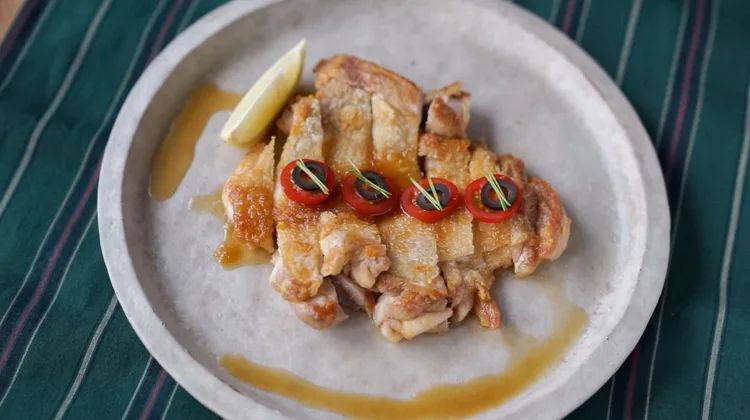 パリパリチキンの完成画像