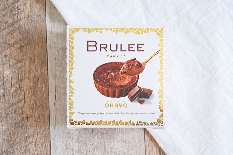 BRULEE チョコレートのパッケージ