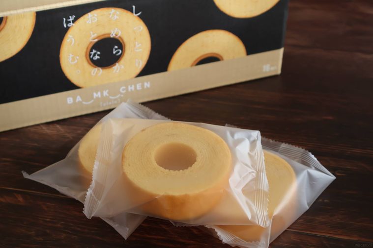 バームクーヘンと箱