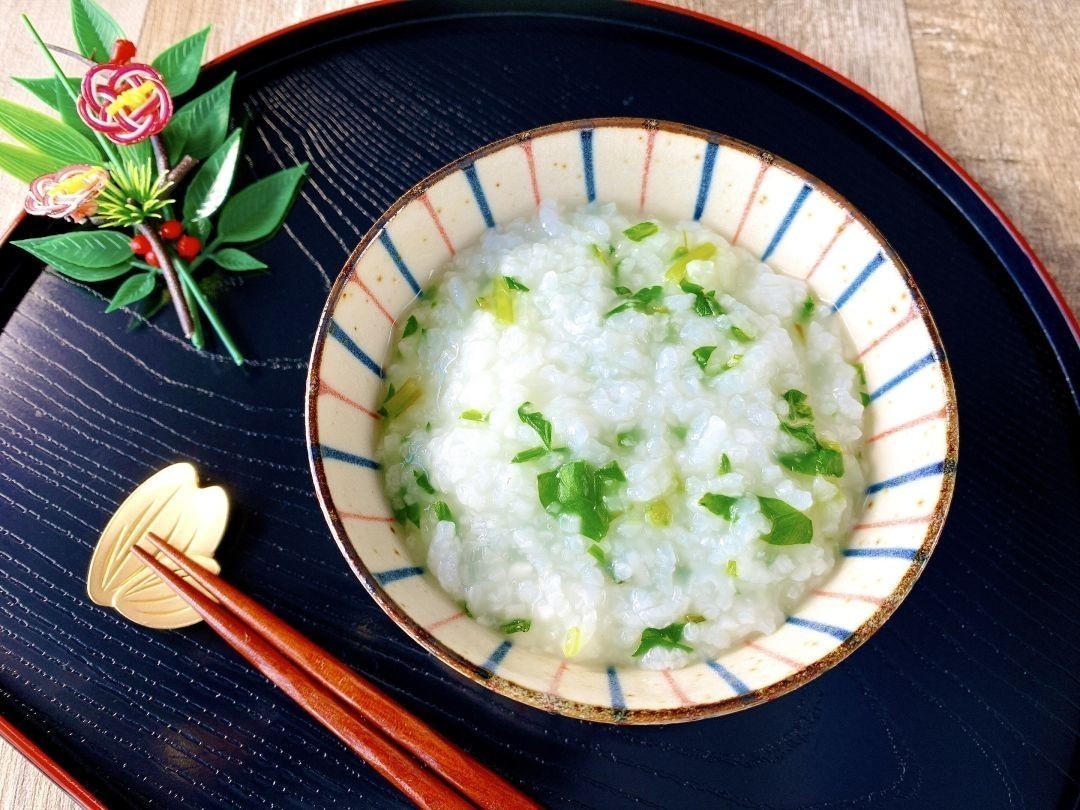 炊飯 器 で 七草粥