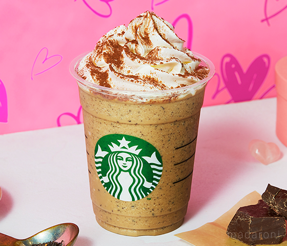 スタバの新作フラペチーノ®はチョコづくし!2020年バレンタインを先取りレビューの画像