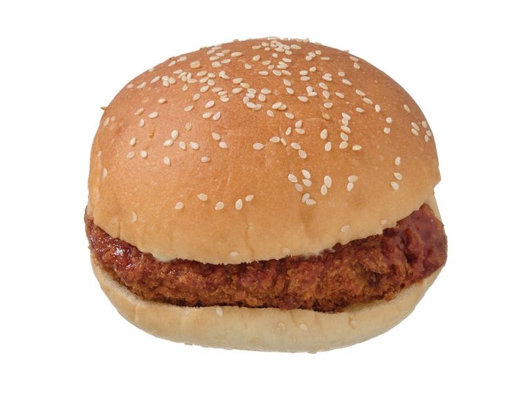 ジューシービーフメンチカツバーガー