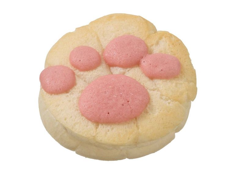 肉球みたいなミルククリームパン