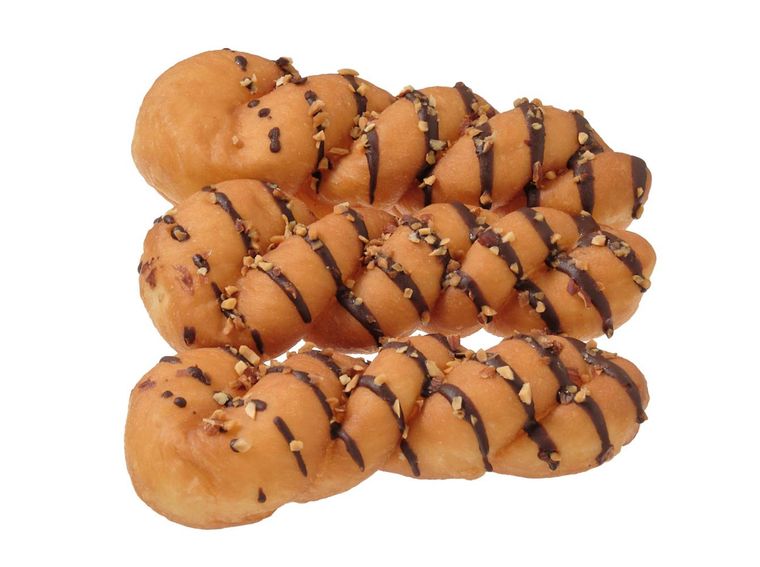 7プレミアム チョコがけツイストドーナツ3個入