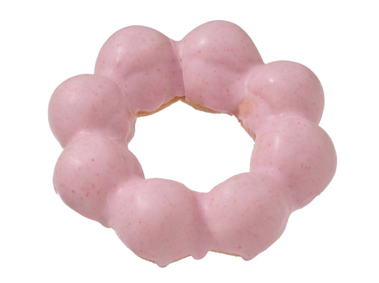 もちもち食感リングドーナツいちご