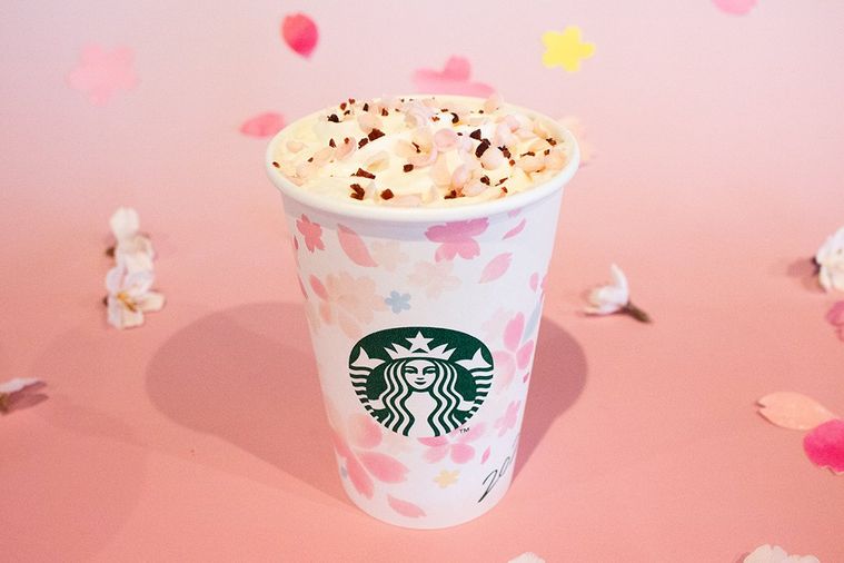 飲めるのは11日間!スターバックス新作「さくら ミルクプリン フラペチーノ®︎」の味は…の画像