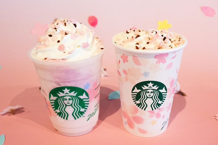 飲めるのは11日間!スターバックス新作「さくら ミルクプリン フラペチーノ®︎」の味は…の画像
