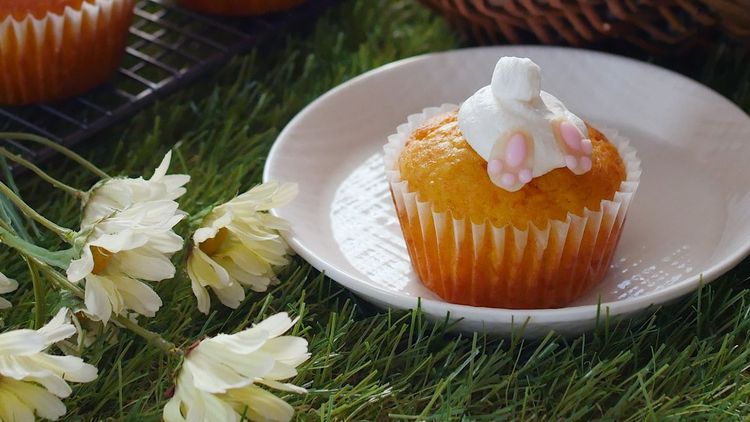 丸々1本にんじんマフィン Hmでふわふわ簡単 Macaroni