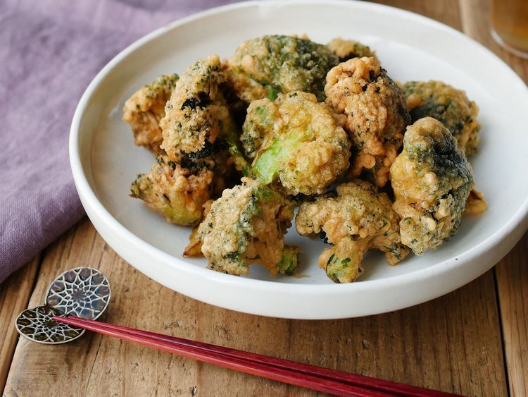食材1つで ブロッコリーの唐揚げ Macaroni