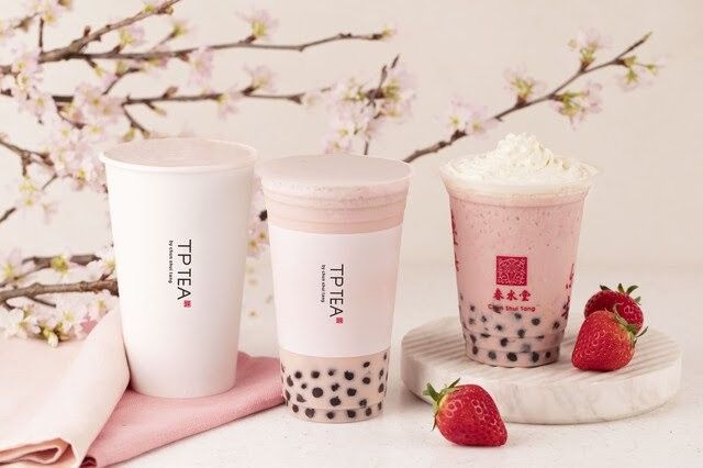 桜×ベリーで春色♪ 春水堂から新作「タピオカ桜ベリーミルクティー」がデビューの画像