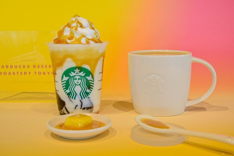 スターバックスのバタースコッチコーヒージェリー フラペチーノ® / バタースコッチラテ