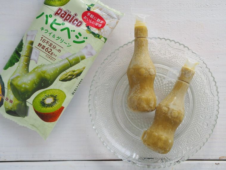 パピコの概念が覆る…!新作アイス「パピベジ」は野菜嫌いの救世主の画像