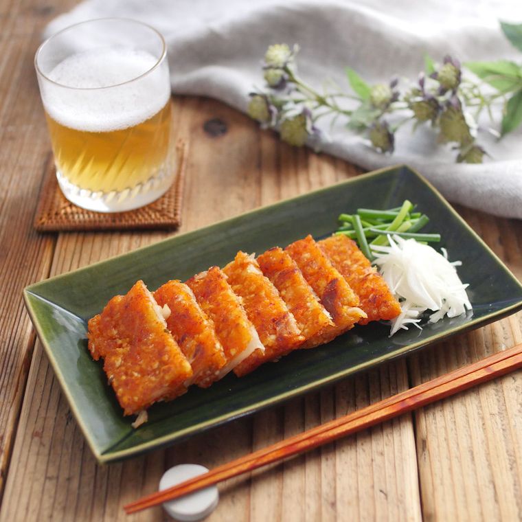 豆腐のキムチチヂミ