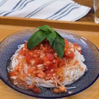 【作り方】ゆでいらず。イタリアントマトそうめん