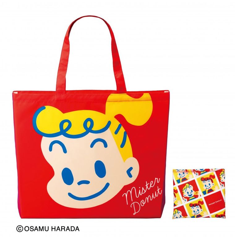 これはほしい…!「ミスド×原田治」のコラボエコバッグが数量限定で発売の画像