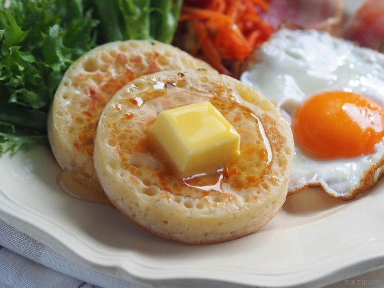 ホットケーキの代わりに。今すぐ試したい「クランペット」の作り方の画像