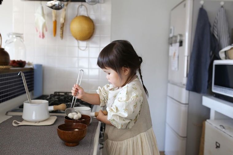娘との乾杯で一日が始まる。【わたしの子育てストーリーvol.2】の画像