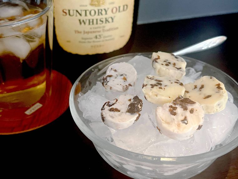 レーズンバターとウイスキー