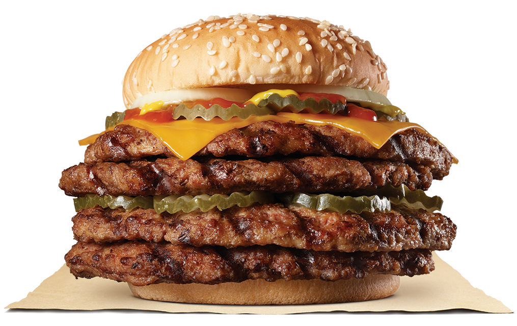 最重量4枚のビーフパティ!バーガーキング®からテイクアウト・デリバリー限定で新登場の画像