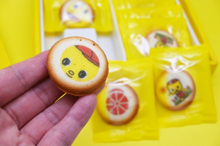 フエキくんがおいしいお菓子に!「フエキくんラングドシャ」が新登場の画像