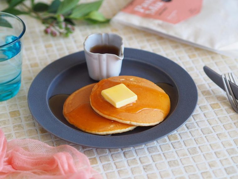 究極のパンケーキミックス誕生。イニックコーヒーのこだわりミックス粉を使ってみたの画像