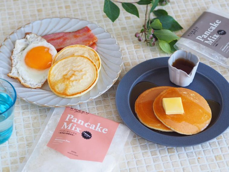 究極のパンケーキミックス誕生。イニックコーヒーのこだわりミックス粉を使ってみたの画像