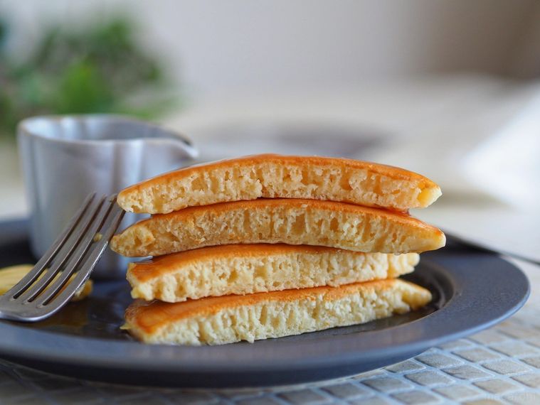 究極のパンケーキミックス誕生。イニックコーヒーのこだわりミックス粉を使ってみたの画像