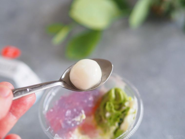 セブンであじさい鑑賞!? 新作スイーツ「宇治抹茶パフェ」で梅雨を楽しむの画像