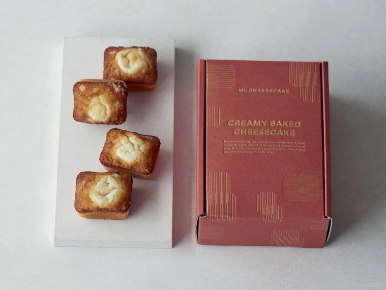 ミスターチーズケーキの東京駅限定のCREAMY BAKED CHEESECAKE