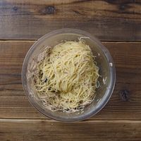 【作り方】さば缶とレモンの冷製パスタ