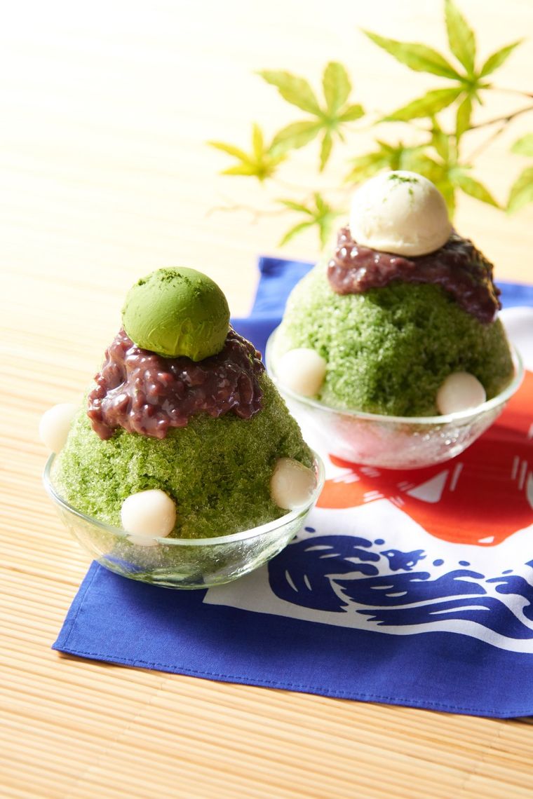 京都・伊藤久右衛門の新作かき氷!「宇治抹茶パフェ氷」が新登場の画像