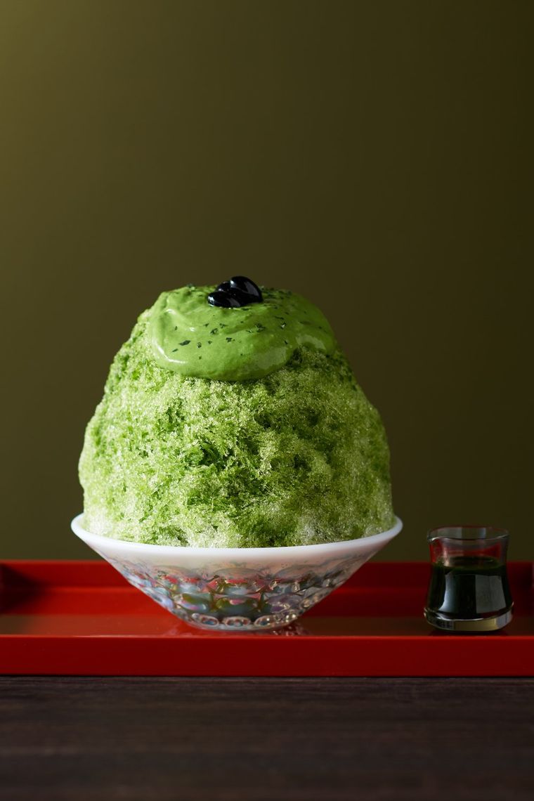 京都・伊藤久右衛門の新作かき氷!「宇治抹茶パフェ氷」が新登場の画像