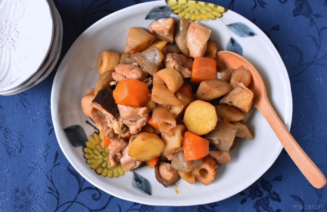 レンジで下ごしらえ 味しみ 筑前煮 レシピとリメイク方法 Macaroni