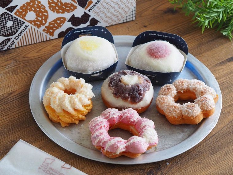 究極のもちコラボ!ミスド新作いちご大福、あずきにレモン全6種を食べ比べの画像